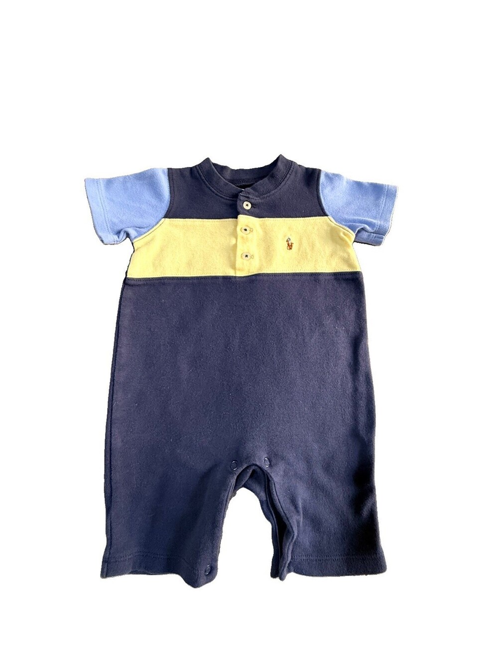 Ralph Lauren one piece Romper sweatshirt outfit infant boys 9 months
